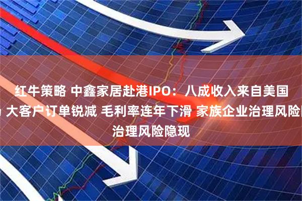 红牛策略 中鑫家居赴港IPO：八成收入来自美国市场 大客户订单锐减 毛利率连年下滑 家族企业治理风险隐现
